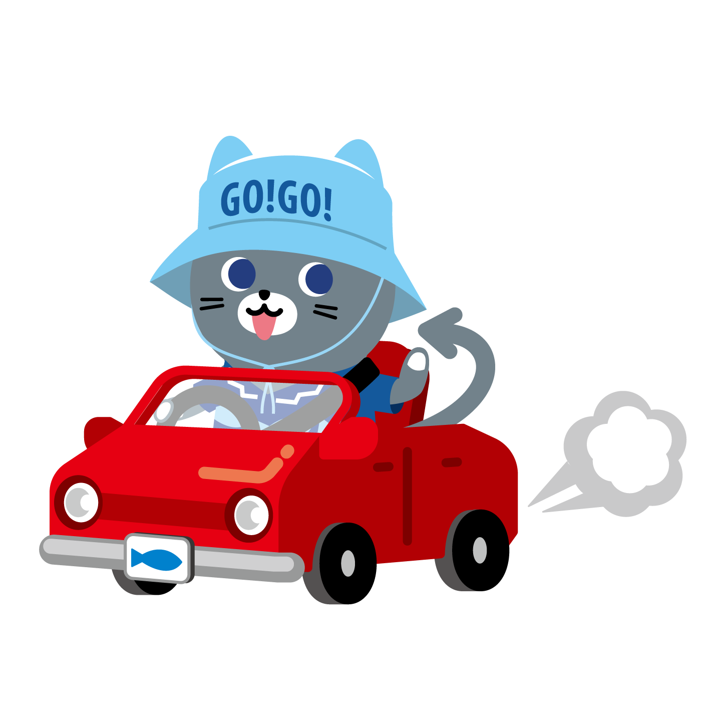 GO!GO!TOUR Okinawa rental car mascot