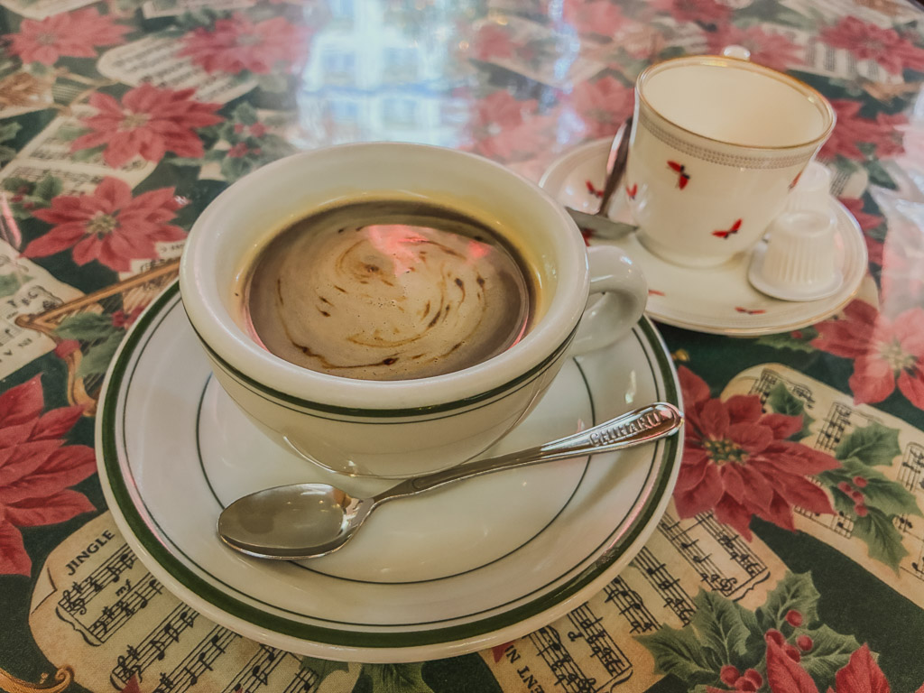 Pittsburgh Forum post-meal coffee classic porcelain cup