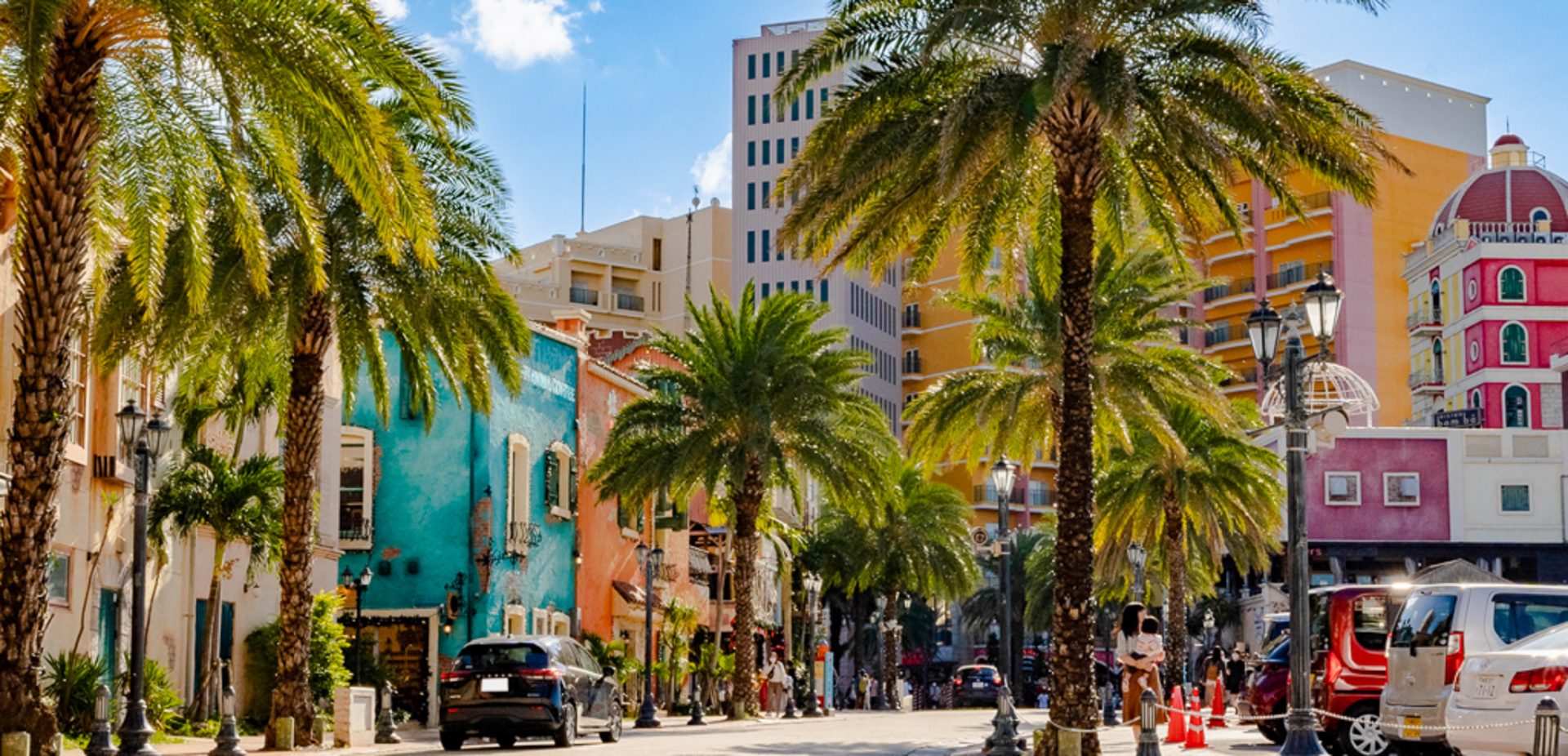 Chatan — central Okinawa hub centered around American Village with sightseeing, dining, and rental cars
