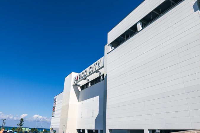 San-A Urasoe Nishikaigan PARCO CITY — one of Okinawa's largest shopping malls