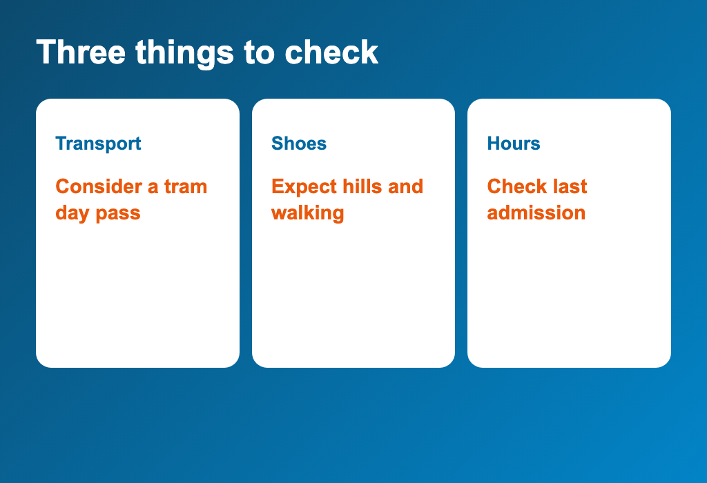 Kumamoto trip checklist