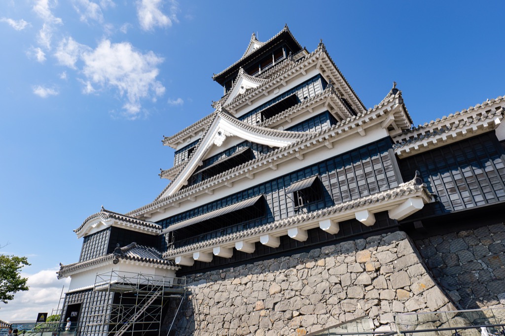 Kumamoto Castle tower