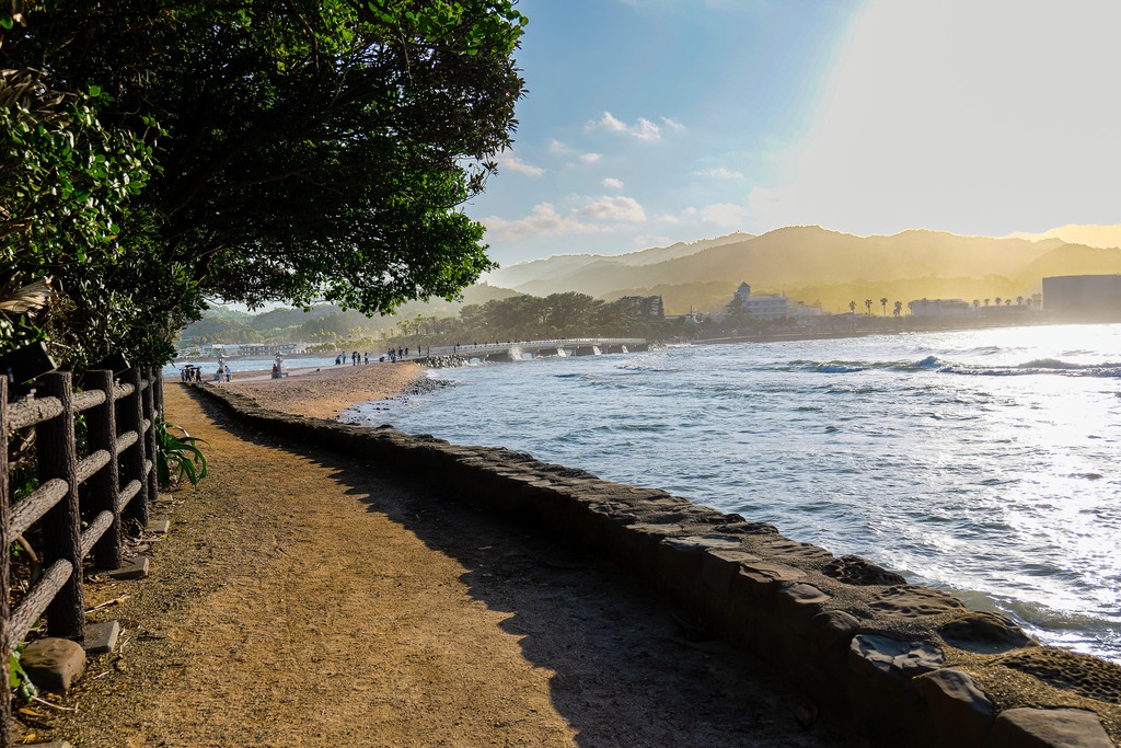 Aoshima coastal walking path