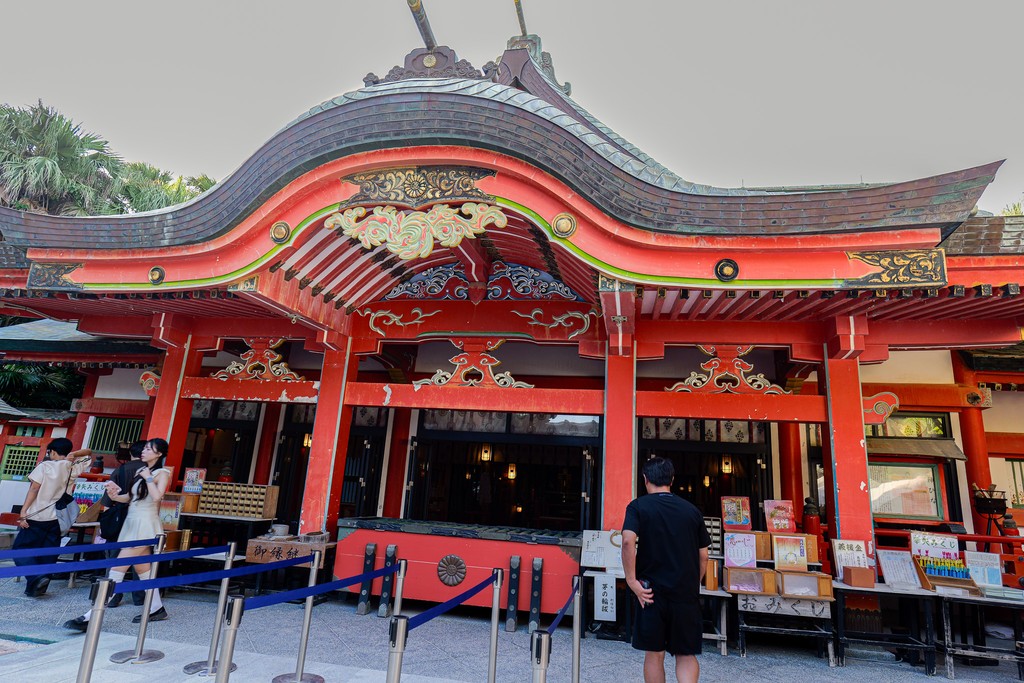 Aoshima Shrine main hall