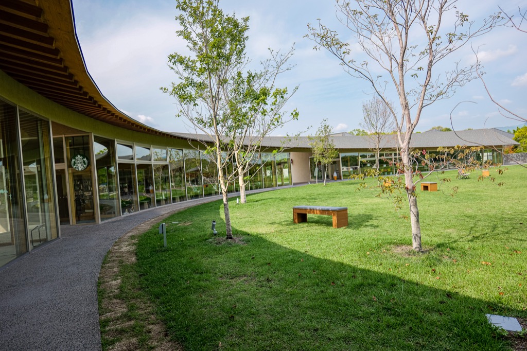 Yoshinogari Historical Park West Gate — Snow Peak GROUNDS area
