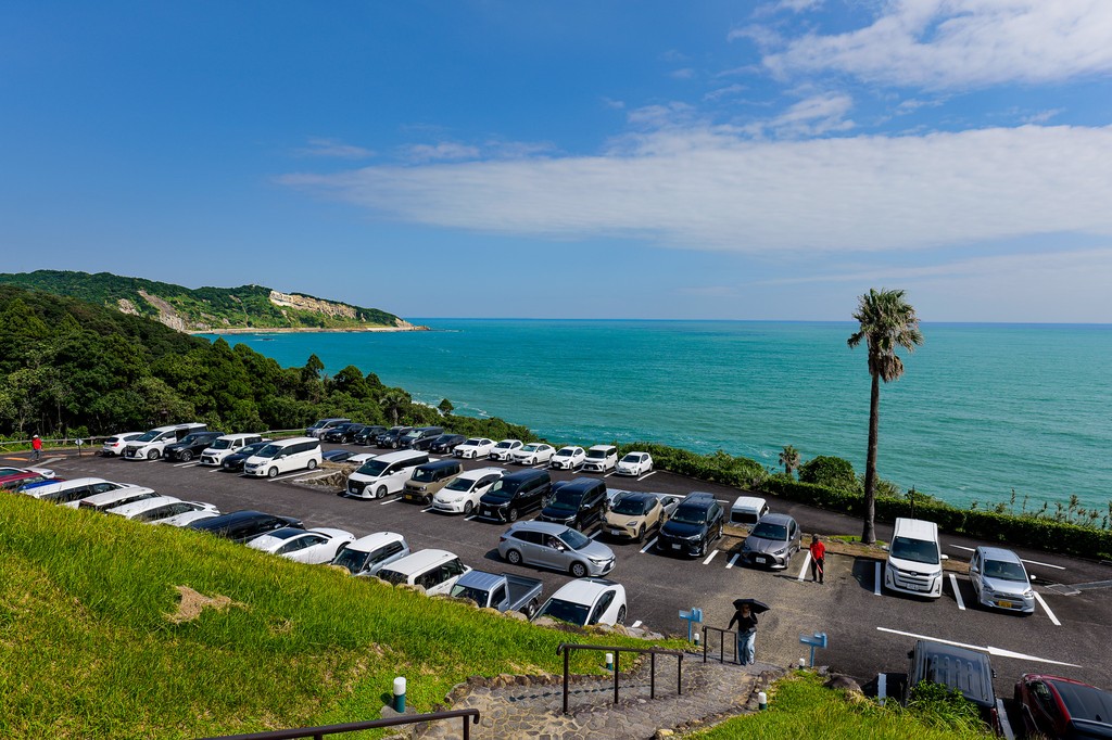 Nichinan Coast and free parking